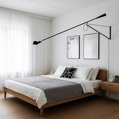Lámpara de pared moderna con brazo giratorio