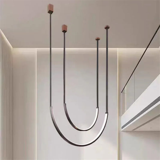 Modern LED Loop Pendant Light