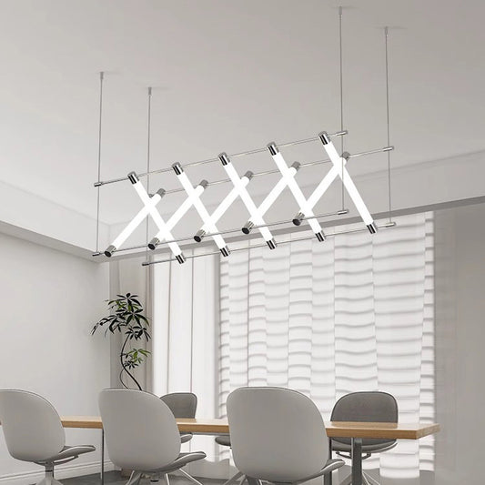 ثريا LED هندسية حديثة