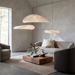 Modern Sculptural Paper Pendant Light