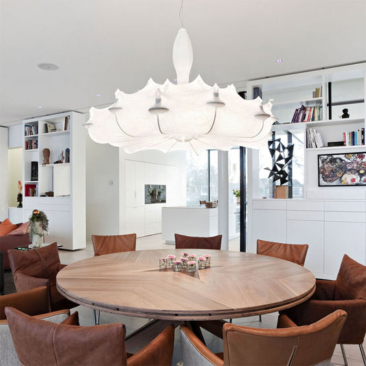 Zeppelin 1 White Pendant Light