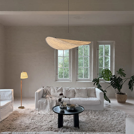 Tense White Pendant Light