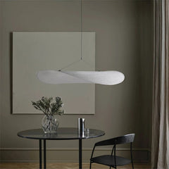 Modern Sculptural Paper Pendant Light
