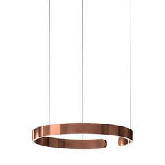 Sculptural Open Circle LED Ceiling Pendant