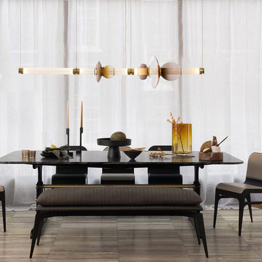 Luxury Orbital Glass Chandelier