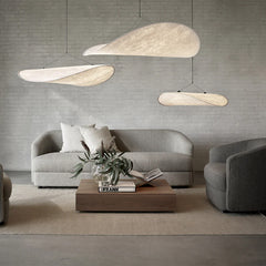 Tense White Pendant Light