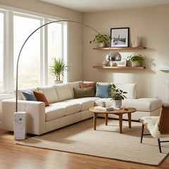 Modern Marble Arc Floor Lamp Premium Edition