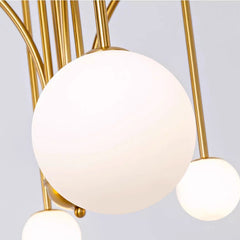 Modern Arch Globe Chandelier