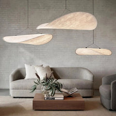 Modern Sculptural Paper Pendant Light