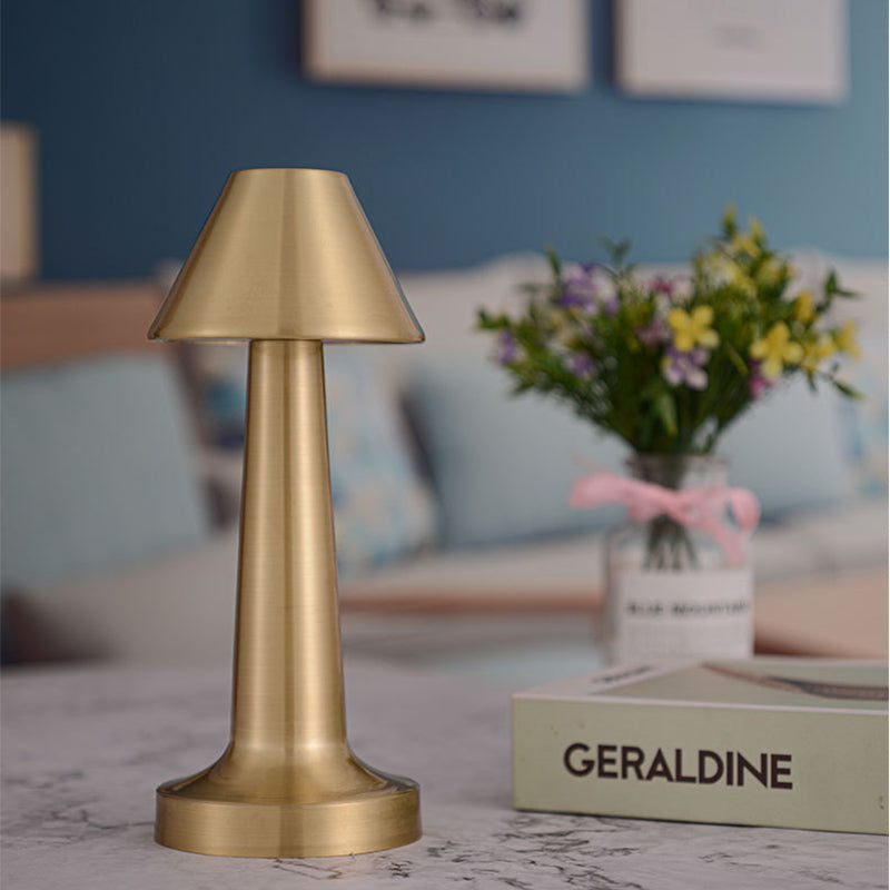 Luxury Cordless Mushroom Table Lamp