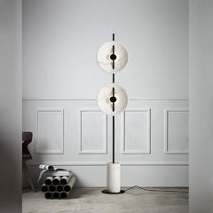 Modern Double Globe Floor Lamp
