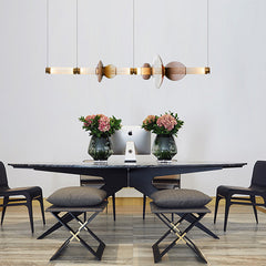 Luxury Orbital Glass Chandelier