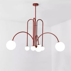 Modern Arch Globe Chandelier