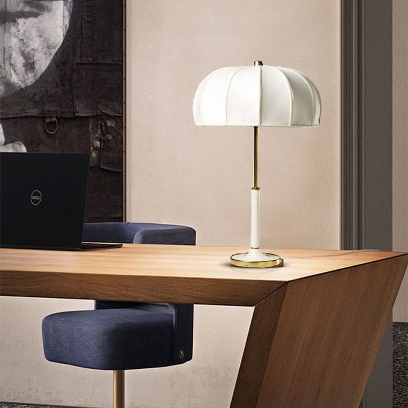 Modern Fabric Dome Table Lamp