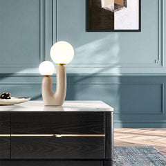 Modern Resin Art Table Lamp