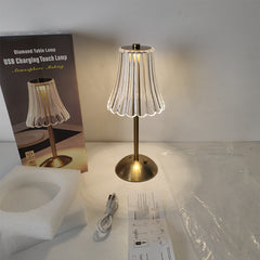 Retro Metal Touch Table Lamp