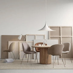 Modern Sculptural Cone Pendant Light