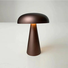 Luxury Aluminum Mushroom Table Lamp