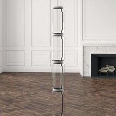 Modern Glass LED Floor Light