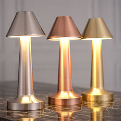 Luxury Cordless Mushroom Table Lamp