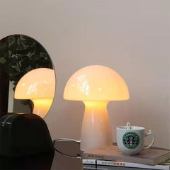 Modern Mushroom Glass Table Lamp