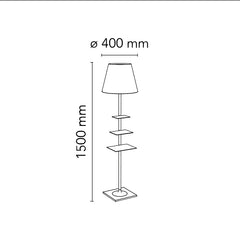 Bibliothèque Nationale Floor Lamp