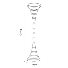 Helga White Floor Lamp