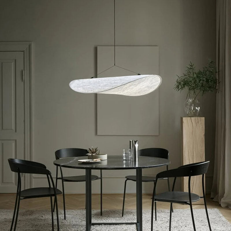 Modern Sculptural Paper Pendant Light