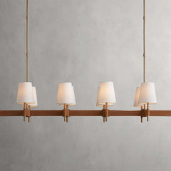 Modern Leather Chandelier Light