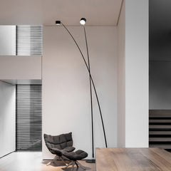 Sampei Black Floor Lamp