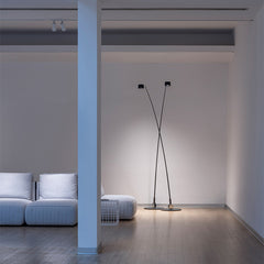 Sampei Black Floor Lamp