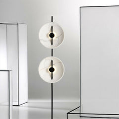 Modern Double Globe Floor Lamp