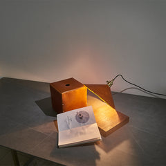 Modern Leather Box Pendant Light
