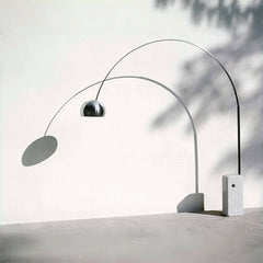 Modern Marble Arc Floor Lamp Premium Edition