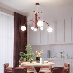 Modern Arch Globe Chandelier