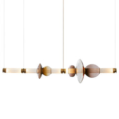 Luxury Orbital Glass Chandelier