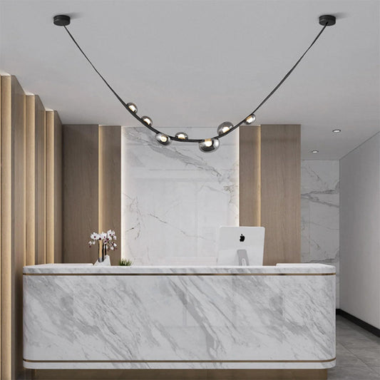 Modern Sculptural Chandelier Light