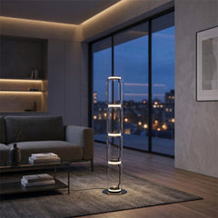 Modern Glass LED Floor Light