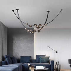 Modern Sculptural Chandelier Light