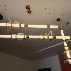 Luxury Orbital Glass Chandelier