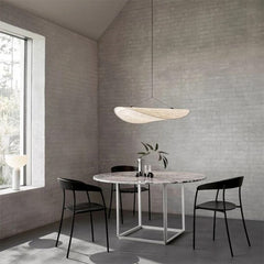 Modern Sculptural Paper Pendant Light