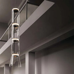 Modern Glass Pendant Led Light
