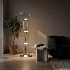 Modern Glass LED Floor Light