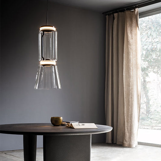 Modern Glass Pendant Led Light