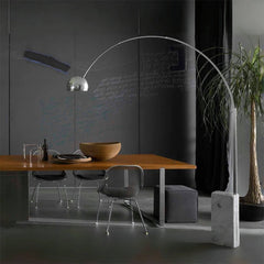 Modern Marble Arc Floor Lamp Premium Edition