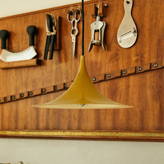 Modern Sculptural Cone Pendant Light