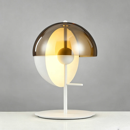 Modern Glass Dome LED Table Lamp Premium Edition