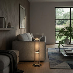 Modern Glass LED Floor Light