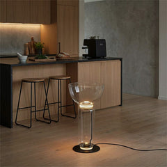 Modern Glass LED Floor Light