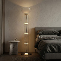 Modern Glass LED Floor Light
